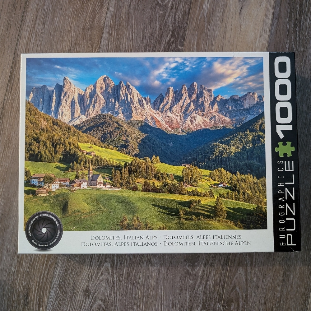 Eurographics Dolomites 1000-Piece Puzzle